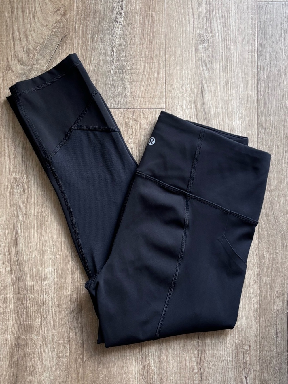 Lululemon Pace Rival High-Rise Crop Legging in Black